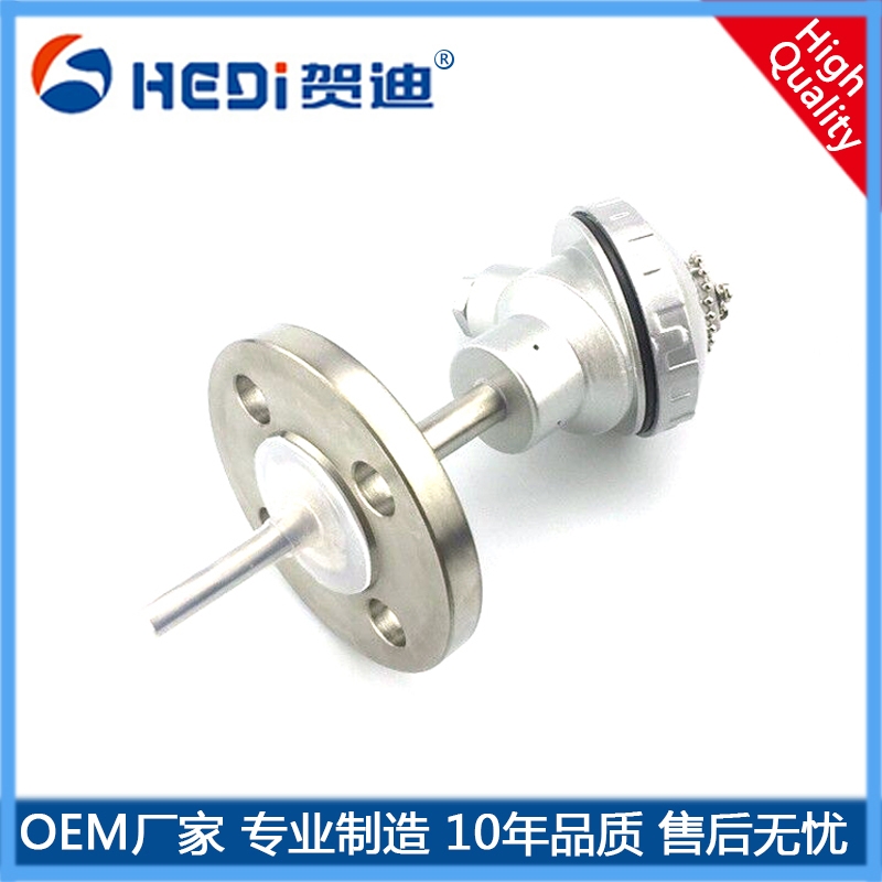 賀迪專業制造各類溫度傳感器HD-SBWZ法蘭溫度變送器-溫度傳感器模塊等